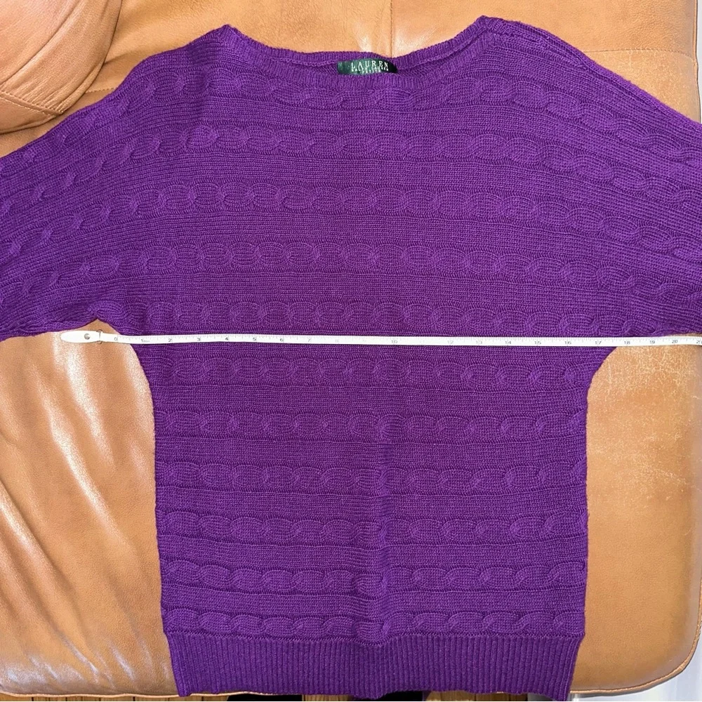 LAUREN Ralph Lauren petite M sweater - Picture 6 of 6